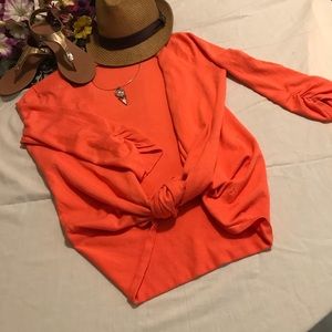 CABLE & GAUGE Women's Cardigan. In small.